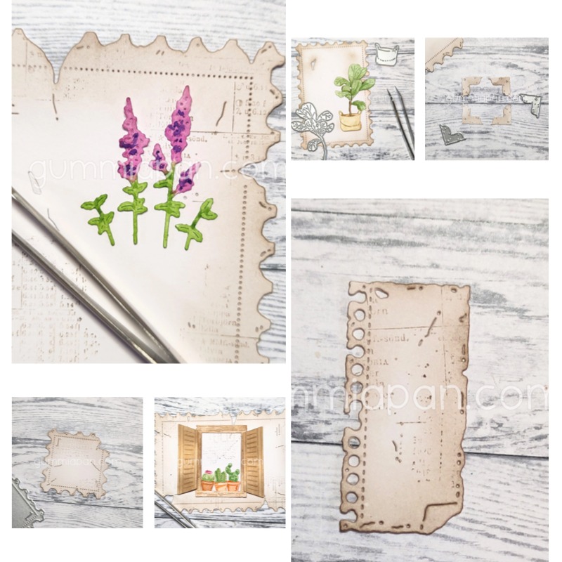 Candle Making Books - Small Large Fiddle Head in a