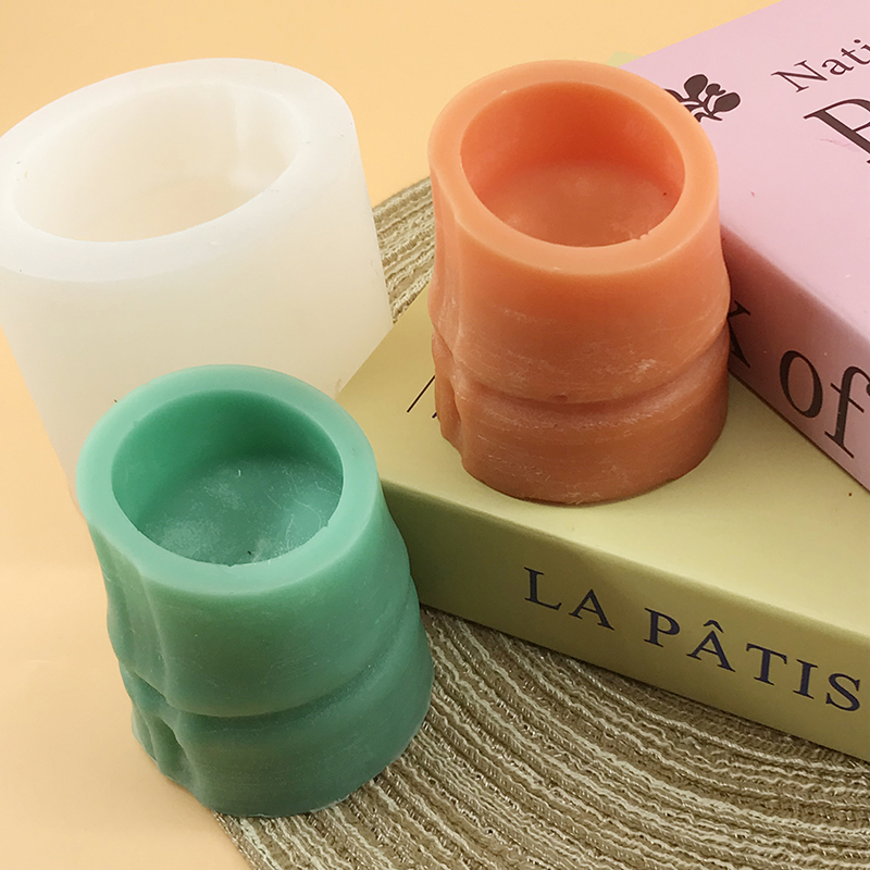 Candle Making Youtube - Silicone mold for bamboo tube cup
