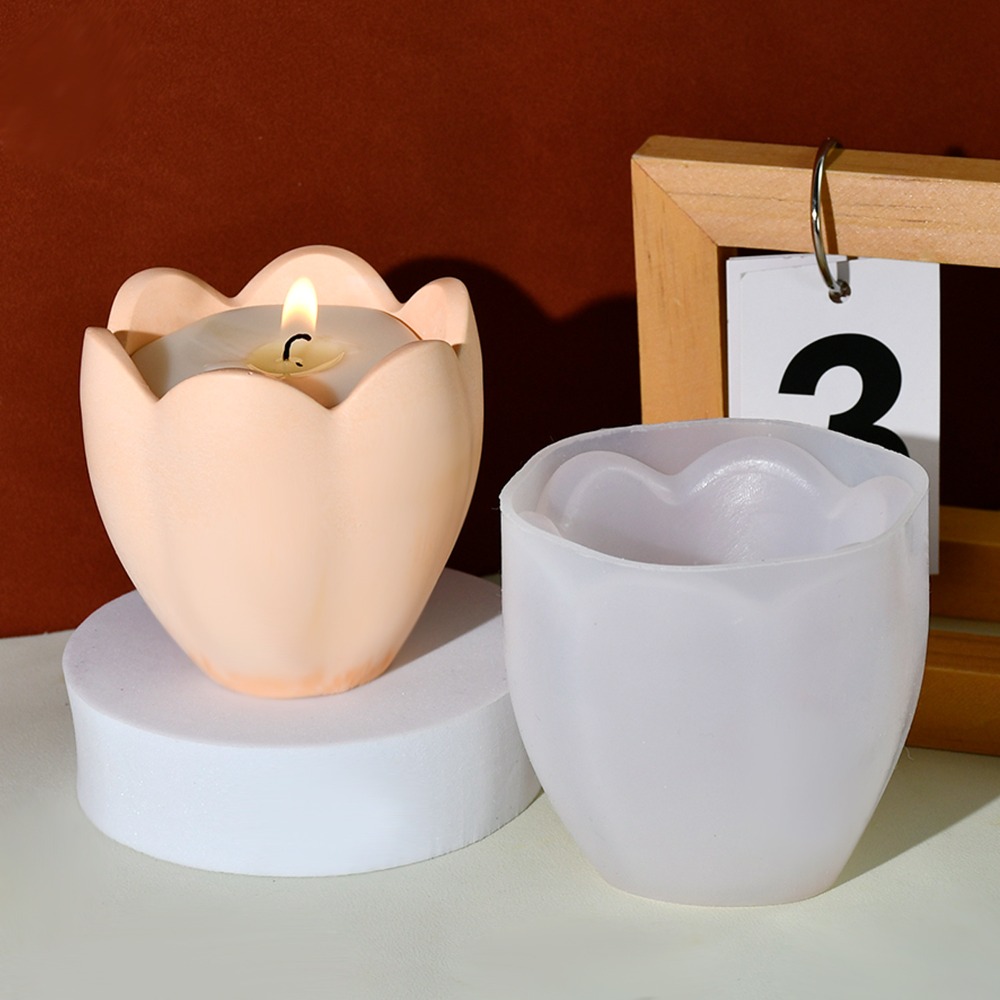 Tulip Candle Holder Silicone M - Candle Making Party recension och pris