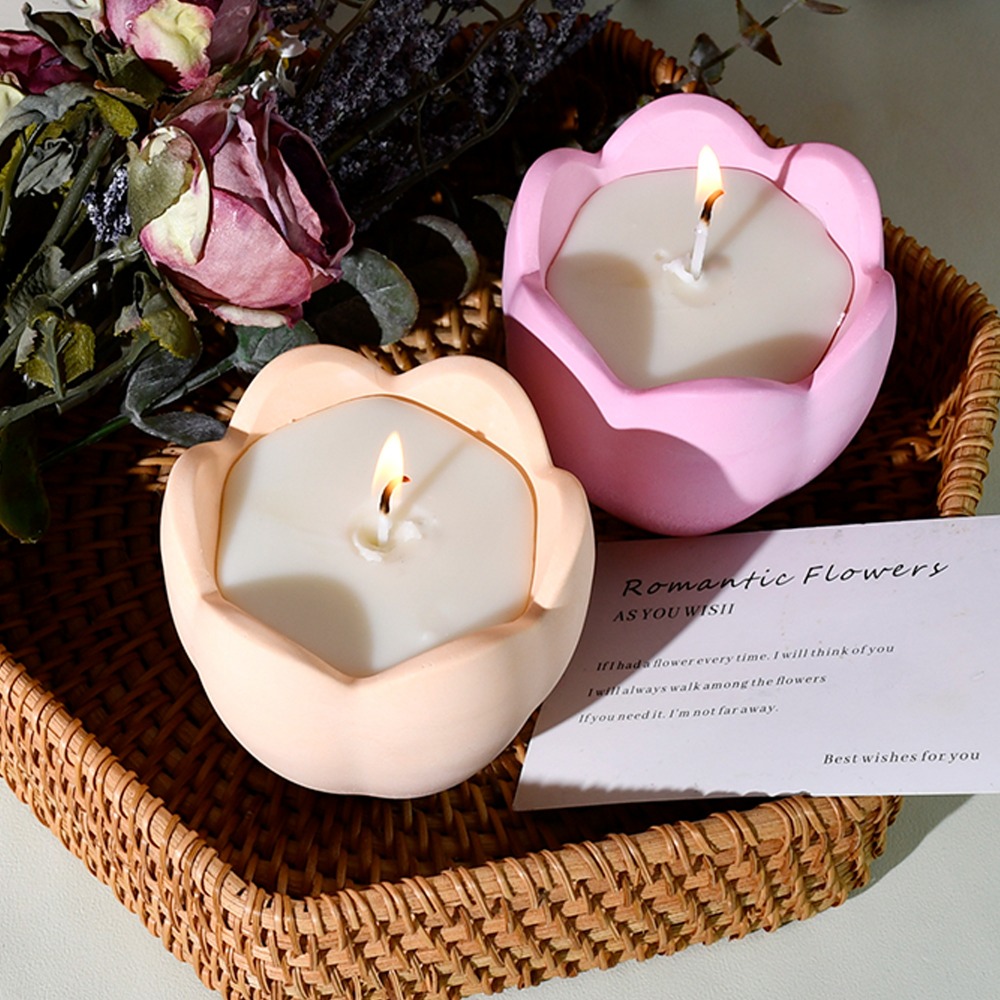 Tulip Candle Holder Silicone M - Candle Making Party recension och pris