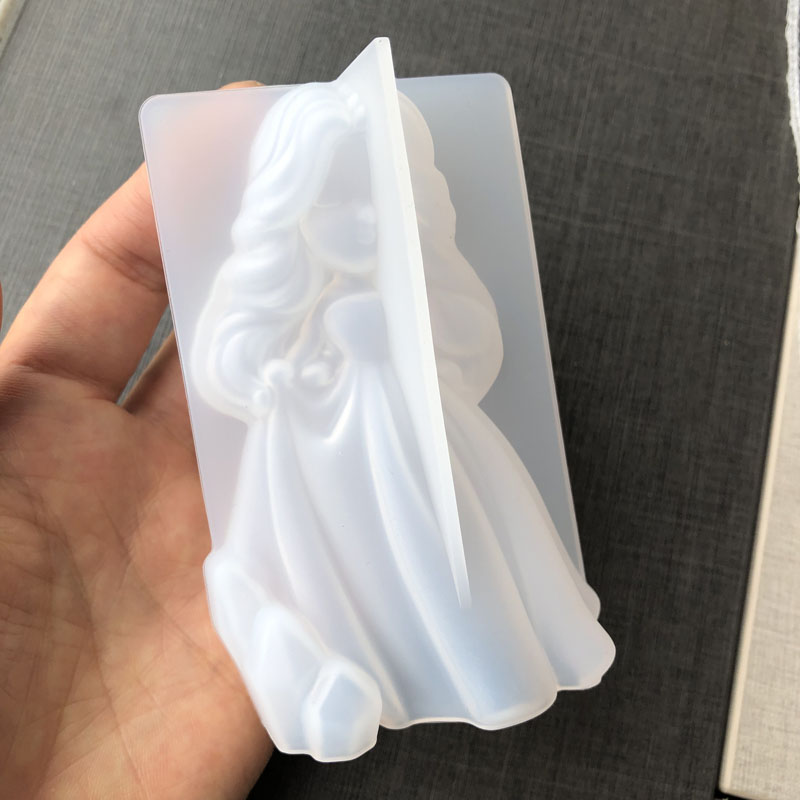 3D Cute Princess Silicone Cand - Candle Making Diy recension och pris