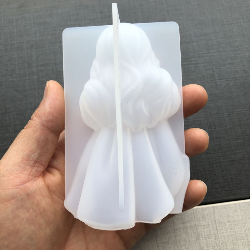 3D Cute Princess Silicone Cand - Candle Making Diy recension och pris