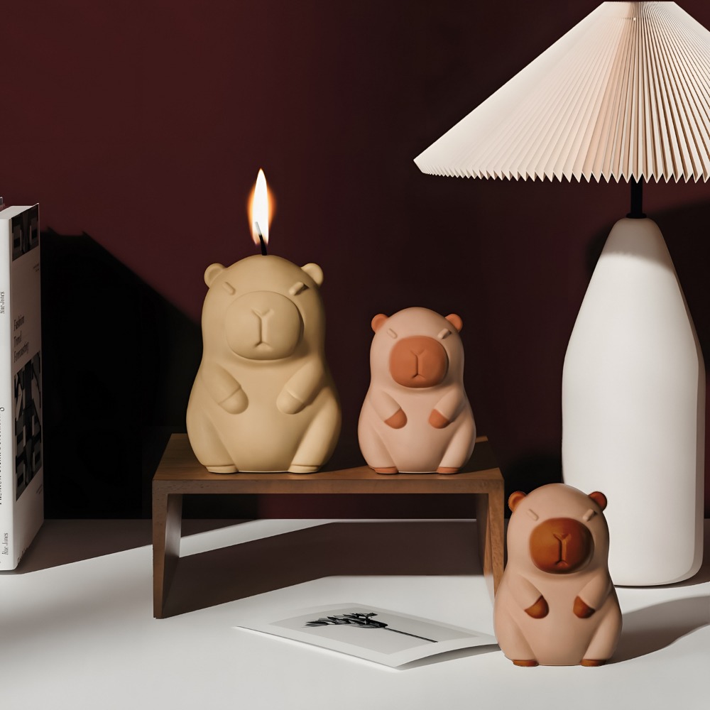 Standing Capybara Scent Candle - Candle Making Party recension och pris