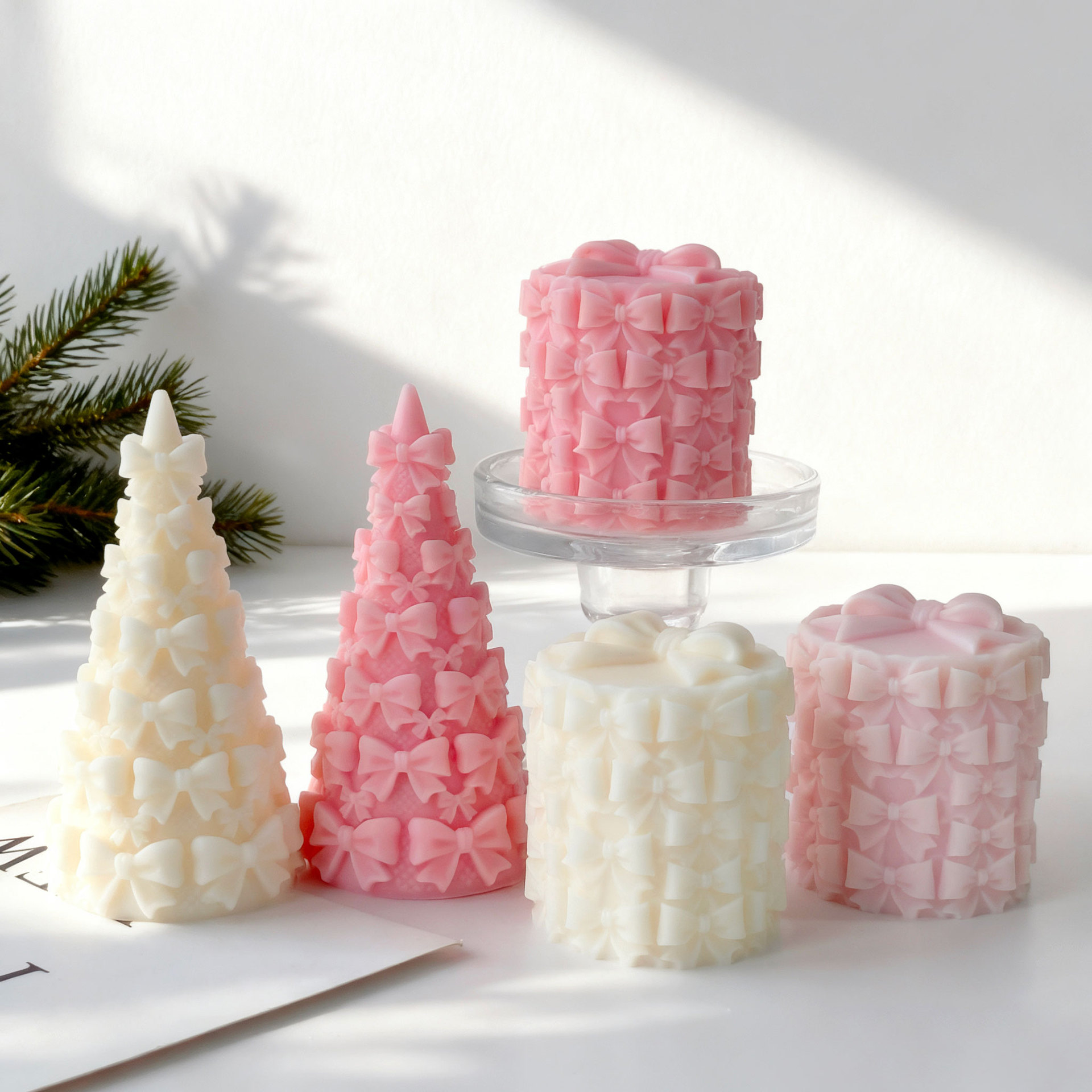 3D Bow Tie Christmas Tree Gift - Candle Making Party recension och pris