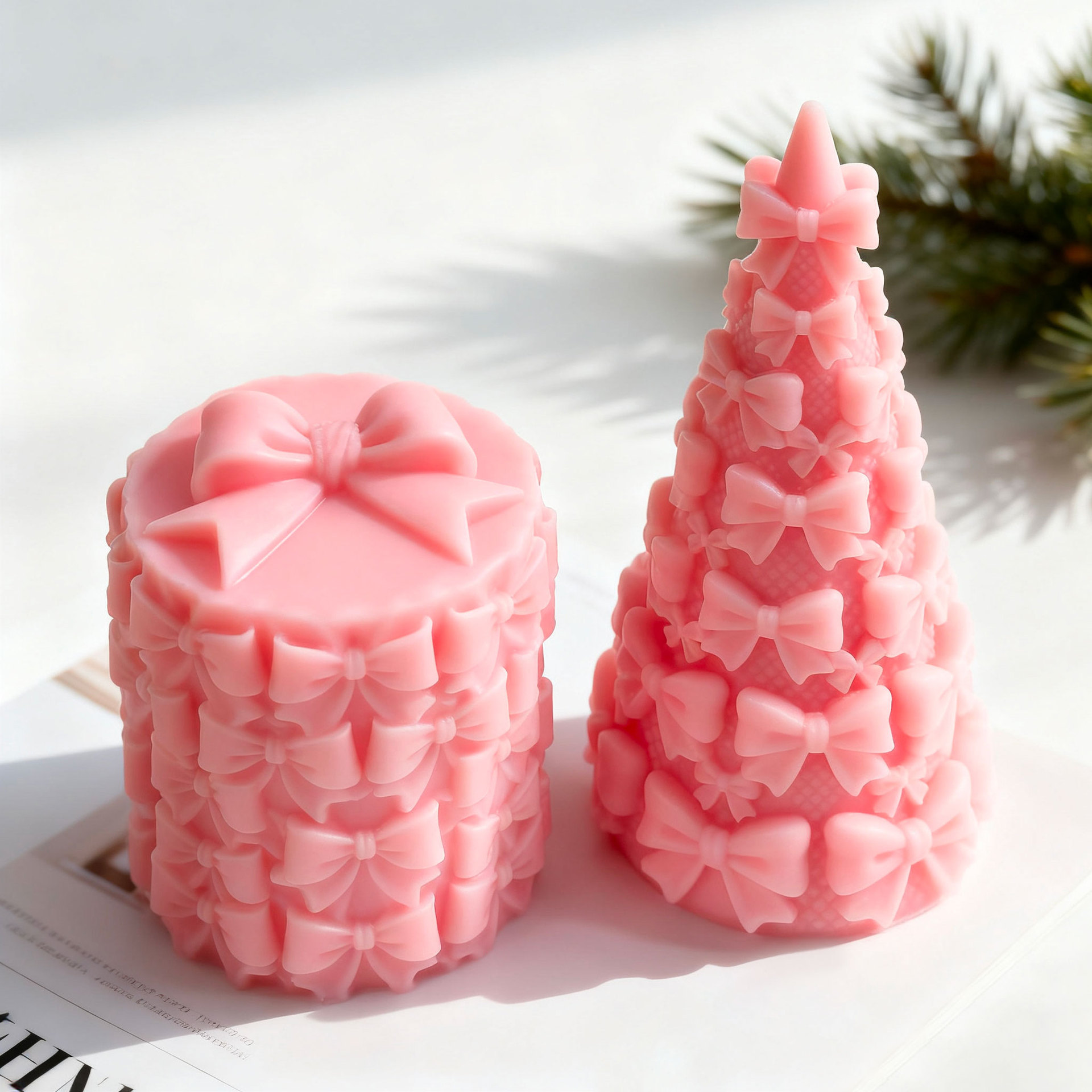 3D Bow Tie Christmas Tree Gift - Candle Making Party recension och pris