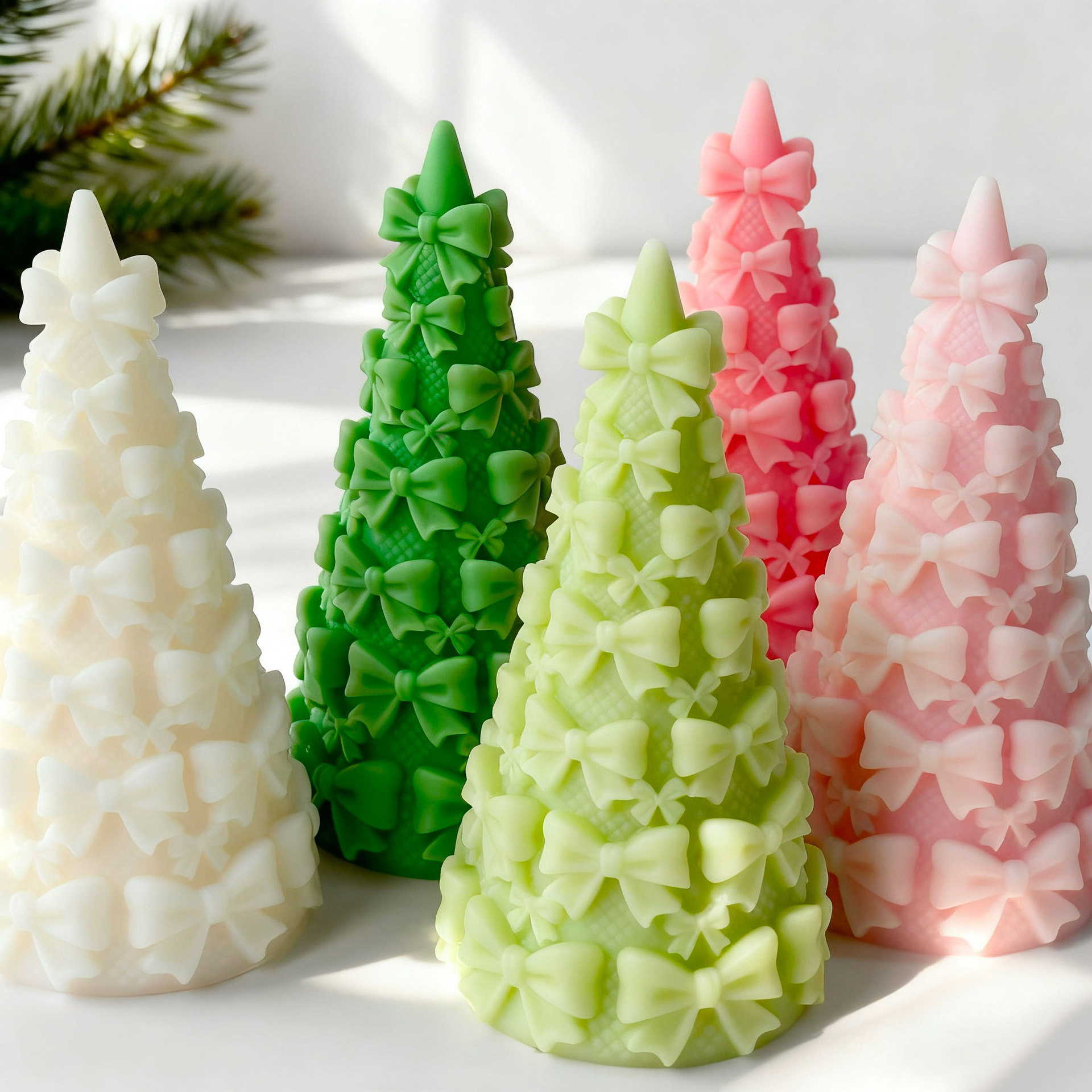 3D Bow Tie Christmas Tree Gift - Candle Making Party recension och pris
