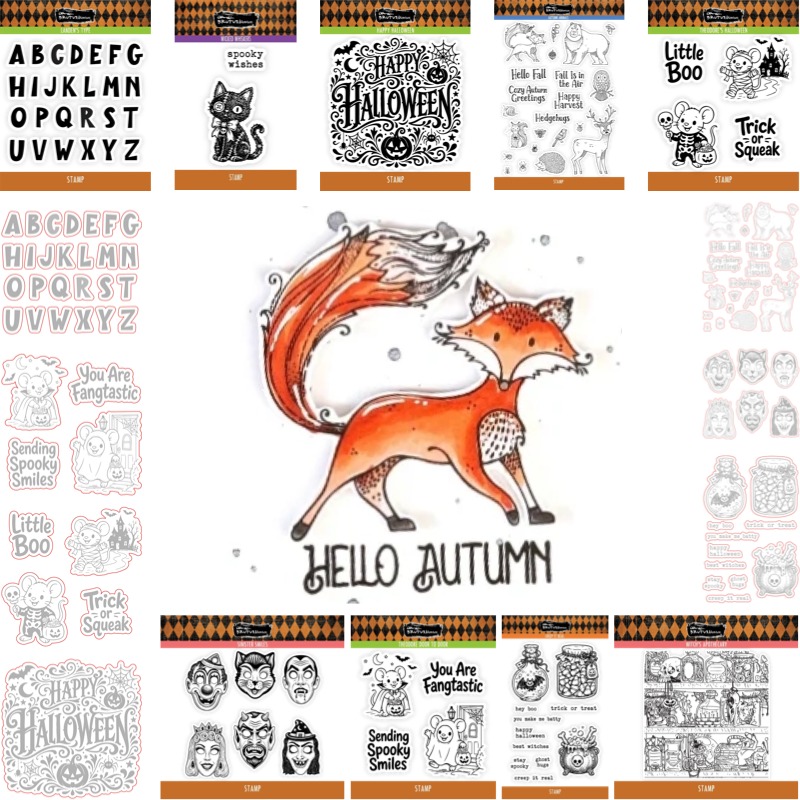 Autumn Animals Happy Halloween - Candle Making Books recension och pris