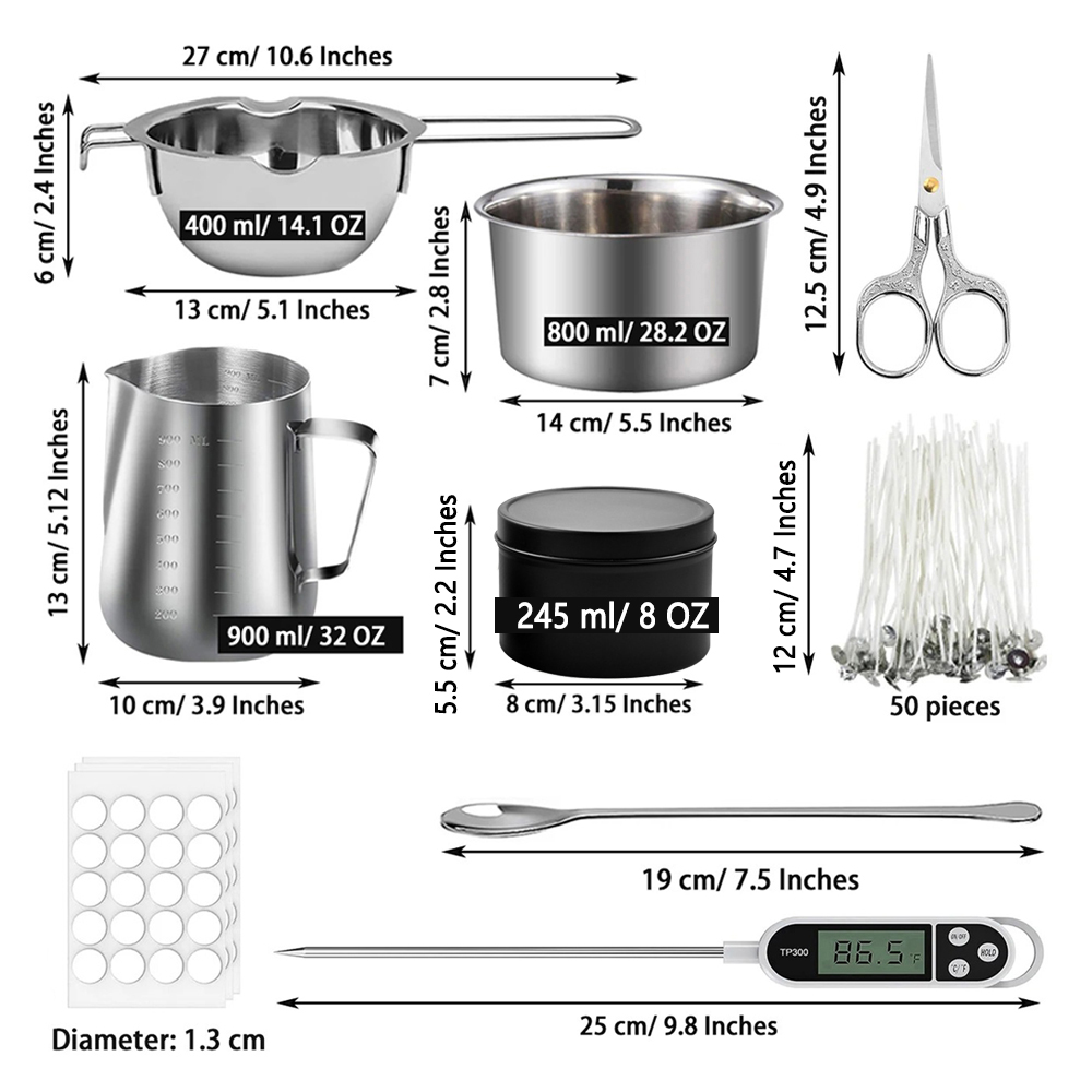 Glintmos DIY Candle Making Kit - Candle Making Diy recension och pris