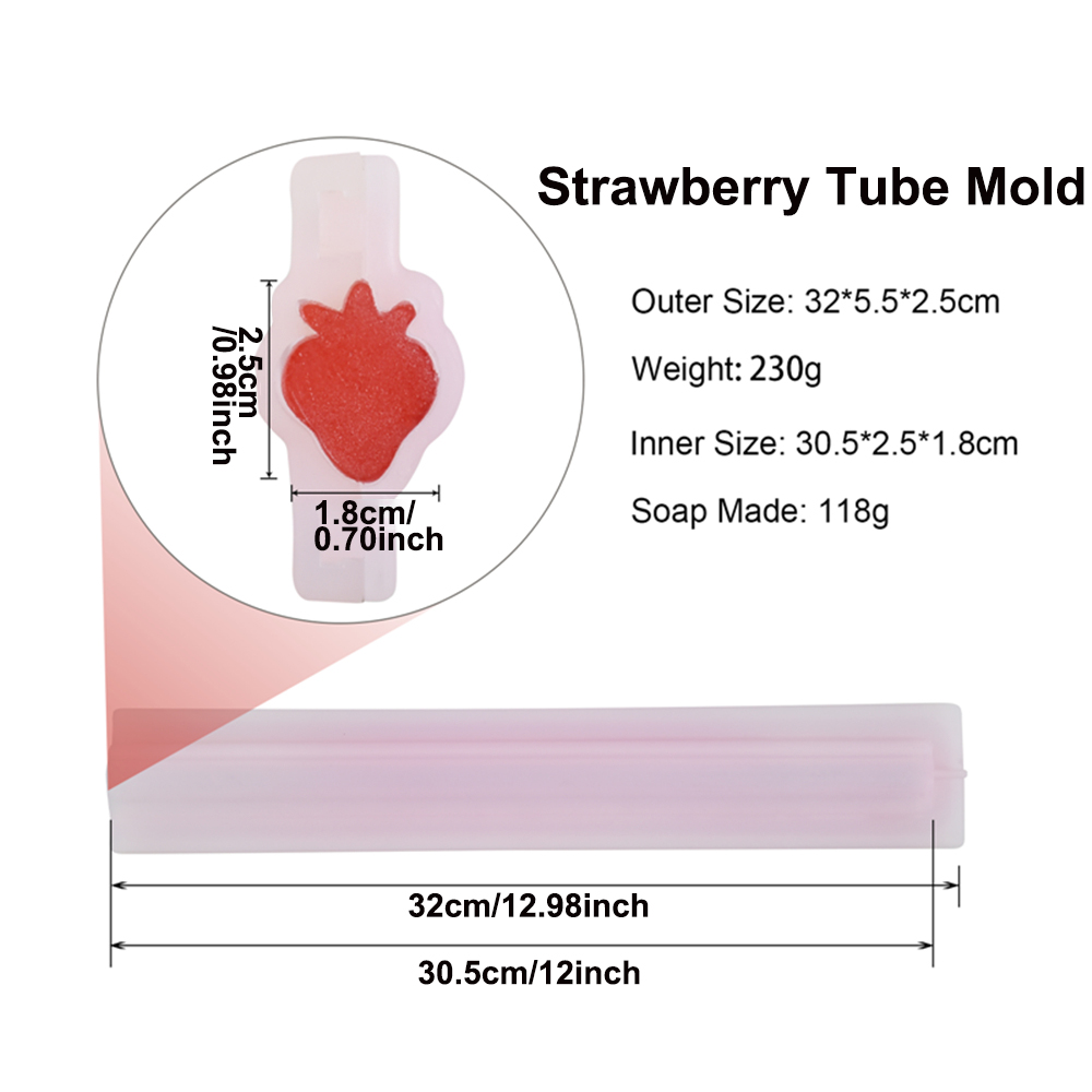 Silicone Tube Mold Star Heart  - Candle Making Youtube recension och pris