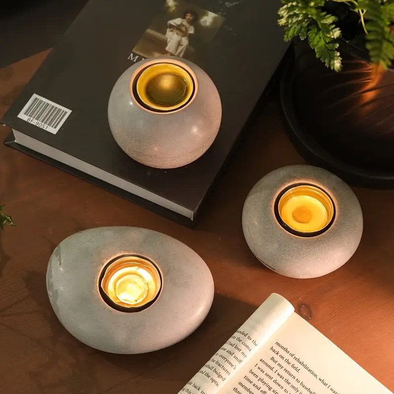 Tealight Candle Holder Resin S - Candle Making Party recension och pris