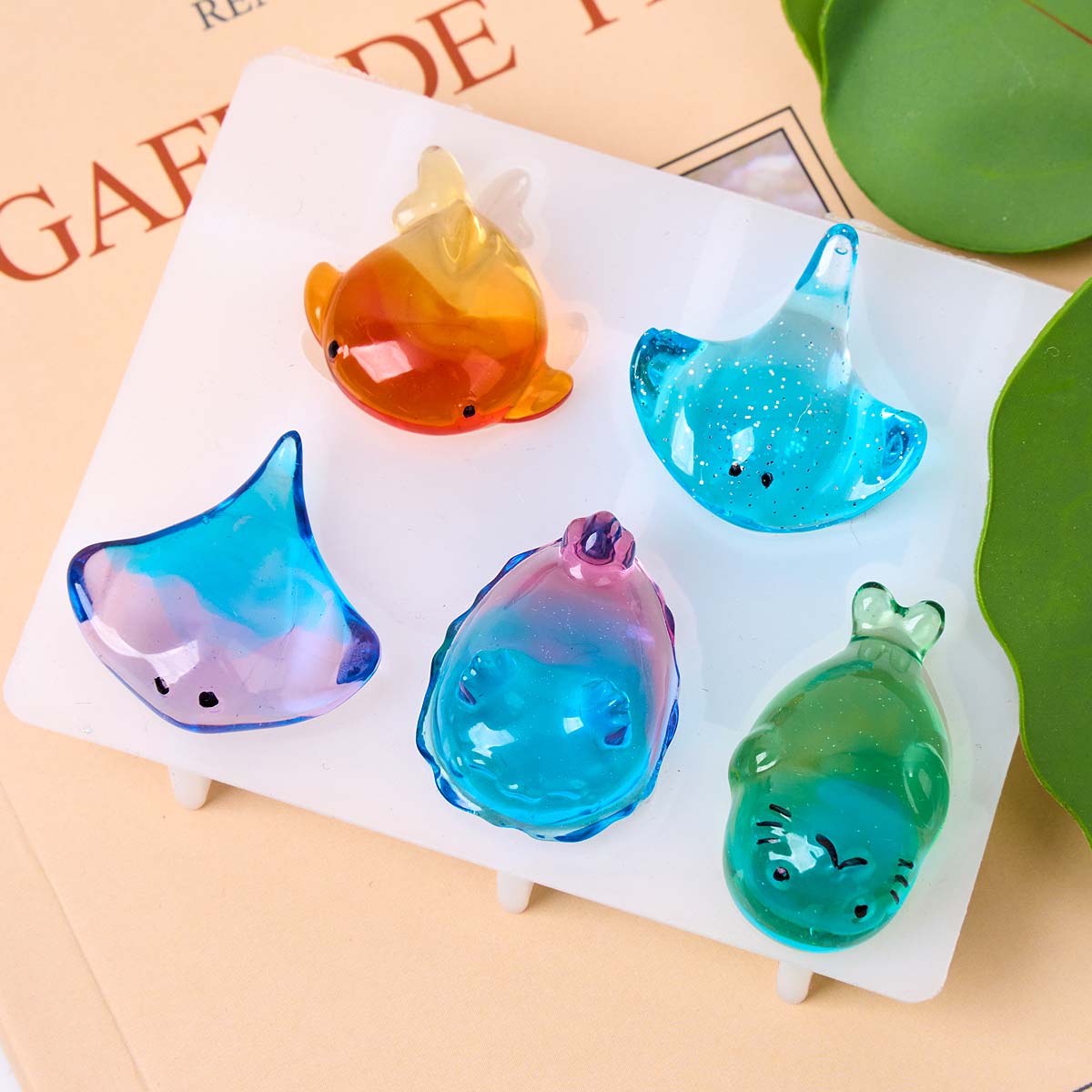 3D Healing Kawaii Manta Ray Wh - Candle Making Diy recension och pris