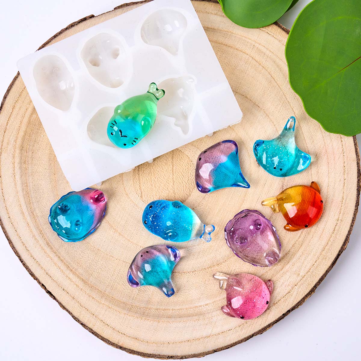 3D Healing Kawaii Manta Ray Wh - Candle Making Diy recension och pris