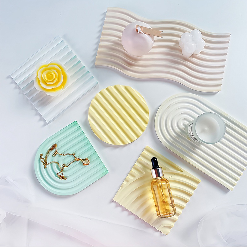 DIY Striped Wave Tray Mold For - Candle Making Diy recension och pris