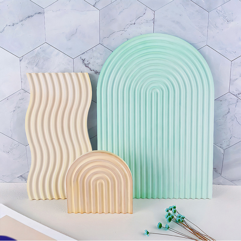DIY Striped Wave Tray Mold For - Candle Making Diy recension och pris