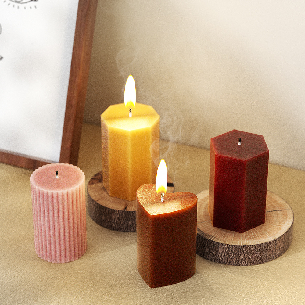 Geometry Column Silicone Mold  - Candle Making Party recension och pris