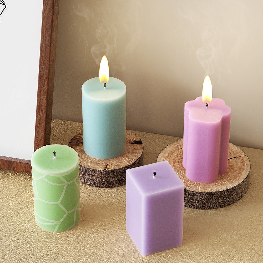 Geometry Column Silicone Mold  - Candle Making Party recension och pris