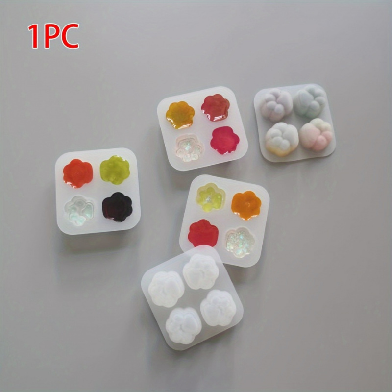 1Cat Paw Pattern Silicone Mold - Candle Making Diy recension och pris