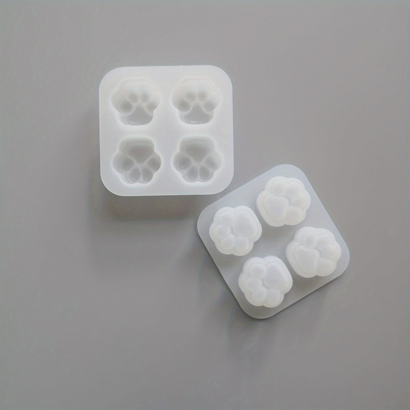 1Cat Paw Pattern Silicone Mold - Candle Making Diy recension och pris
