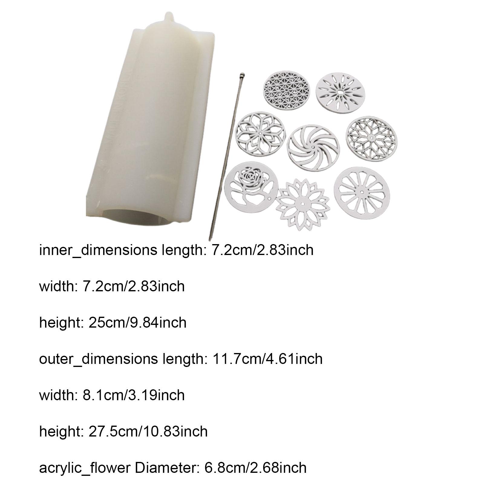 Silicone Tube Column Soap Form - Candle Making Youtube recension och pris
