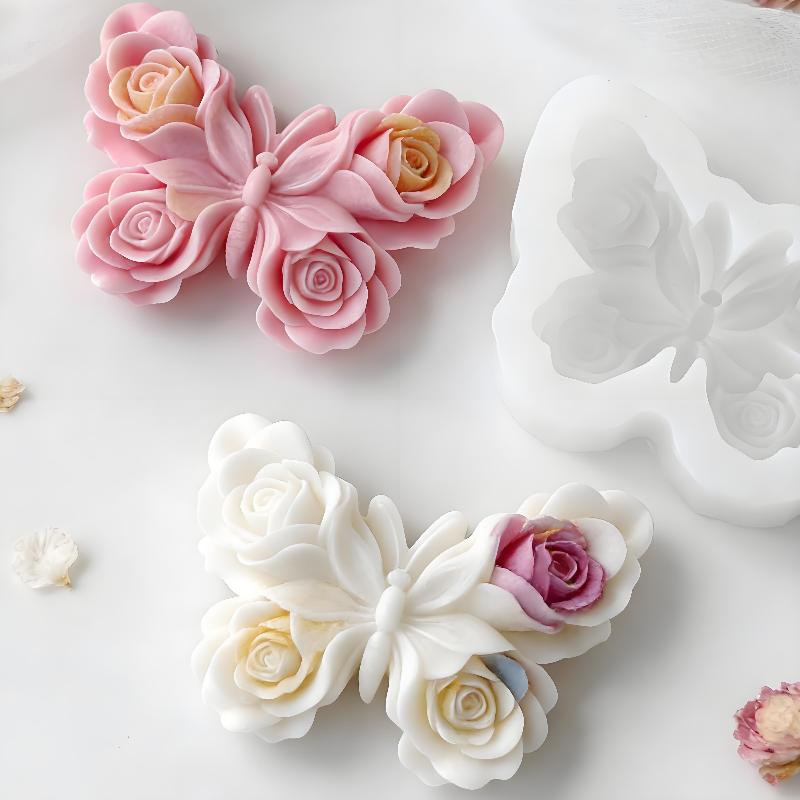 DIY Rose Butterfly Form Silico - Candle Making Diy recension och pris