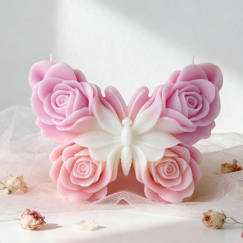 DIY Rose Butterfly Form Silico - Candle Making Diy recension och pris