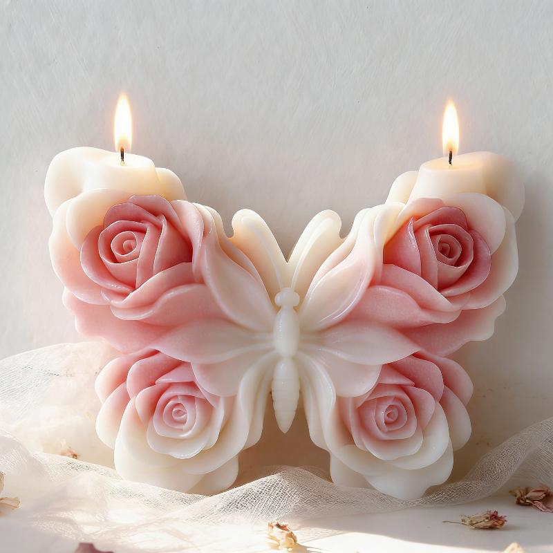 DIY Rose Butterfly Form Silico - Candle Making Diy recension och pris