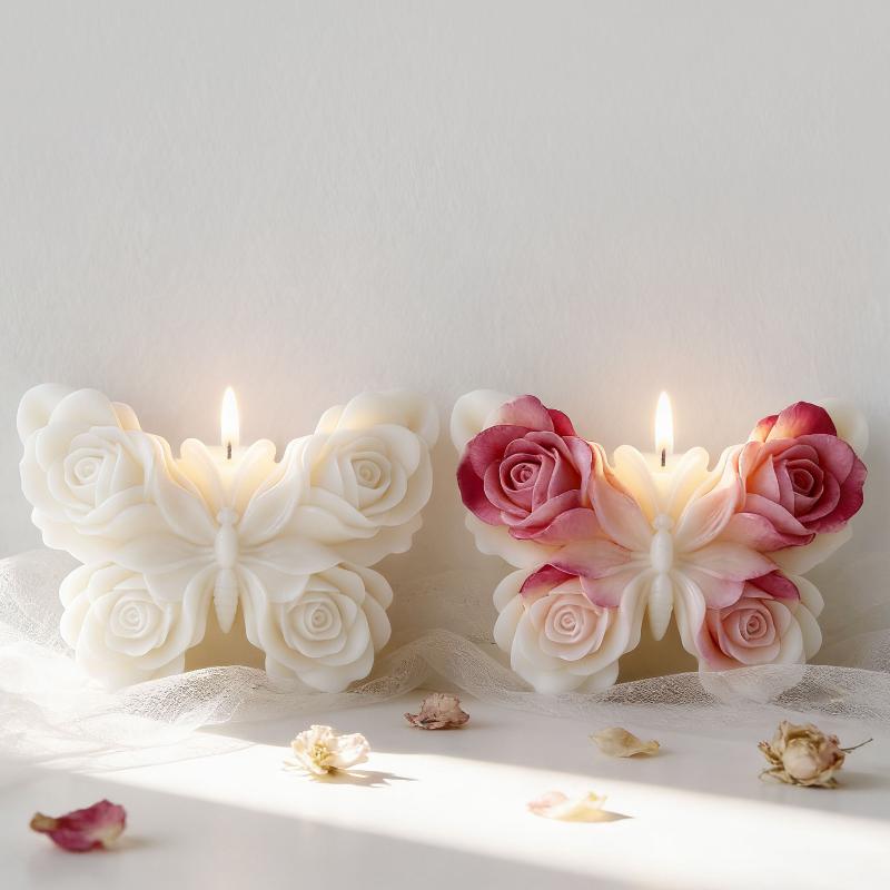 DIY Rose Butterfly Form Silico - Candle Making Diy recension och pris