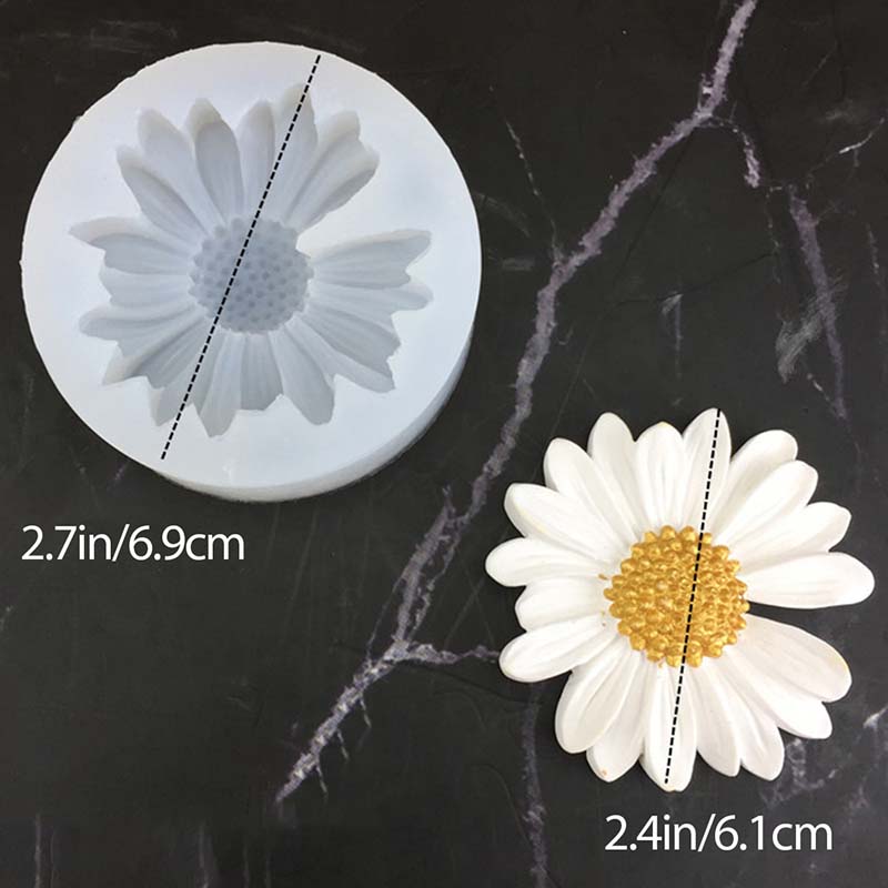 DIY Candle Silicone Mold Daisy - Candle Making Party recension och pris